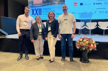 Servidores do IPREVILLE participam do XXII Seminário Sul Brasileiro de Previdência Pública