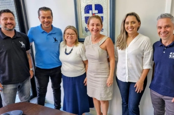 Visita do Bcprevi na sede do Ipreville