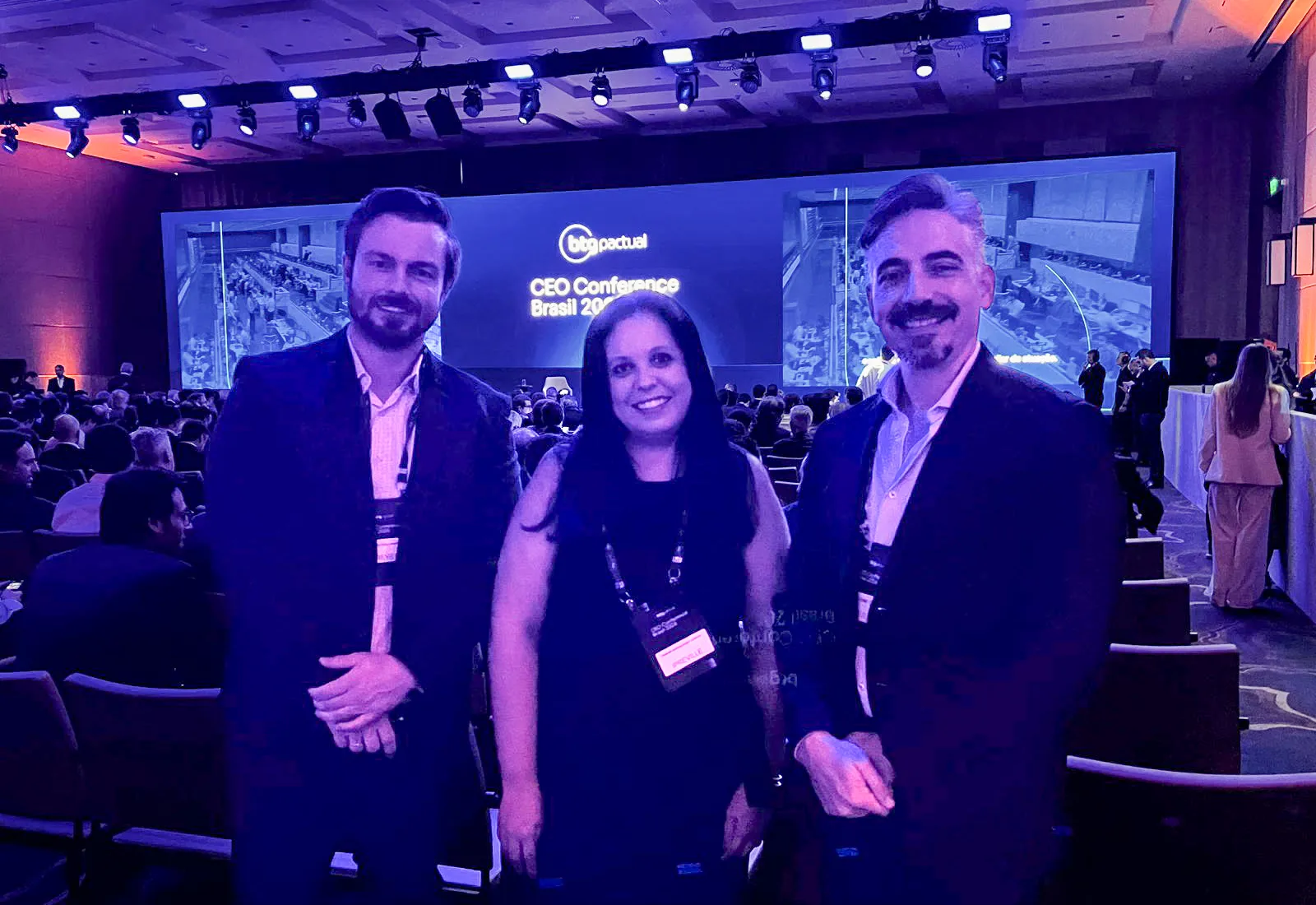Servidores do Ipreville participam da BTG Pactual CEO Conference 2026