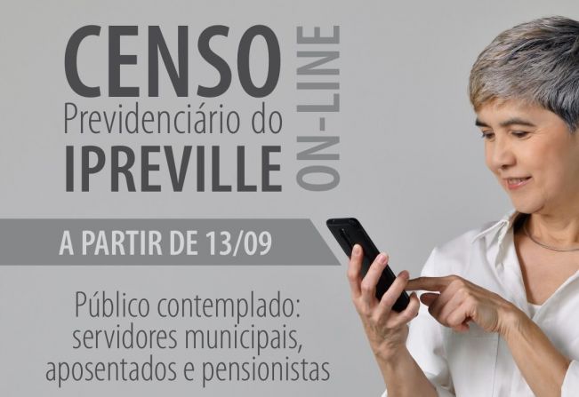 Ipreville realiza Censo Previdenciário dos servidores municipais