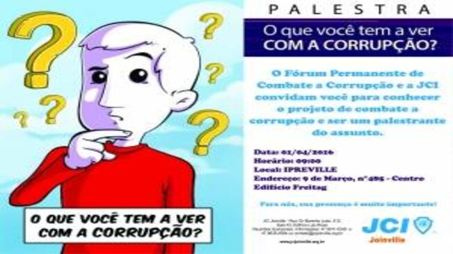 O QUE VOCÊ TEM A VER COM A CORRUPÇÃO?